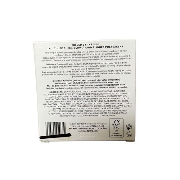 Iconic London So Cheeky Kissed By The Sun Blush Multi Use Cheek Powder Pink New - Picture 3 of 4